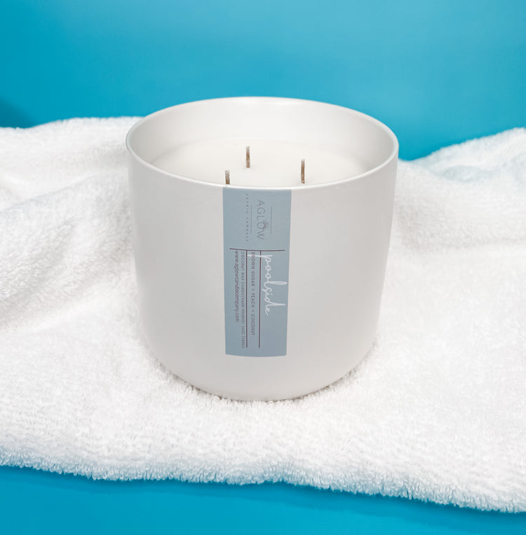 POOLSIDE -Brown Sugar + Peach + Coconut