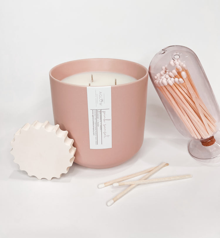 PINK SUNSET - Pomegranate + Lemon + Raspberry + Peony