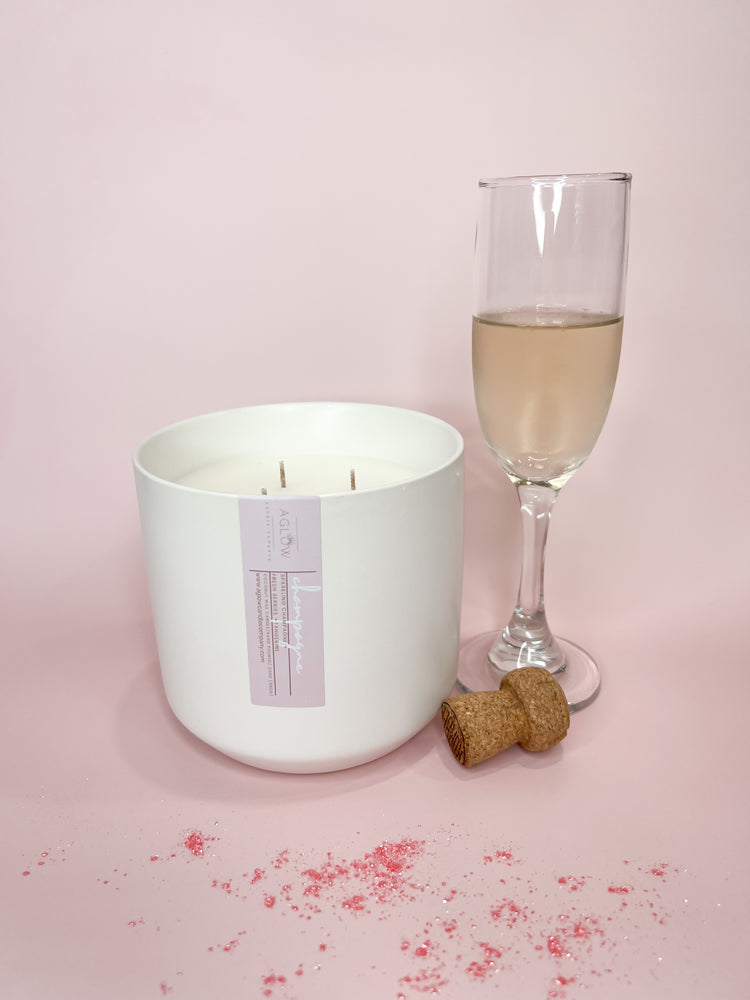 CHAMPAGNE - Sparkling Champagne, Fresh Berries + Tangerine